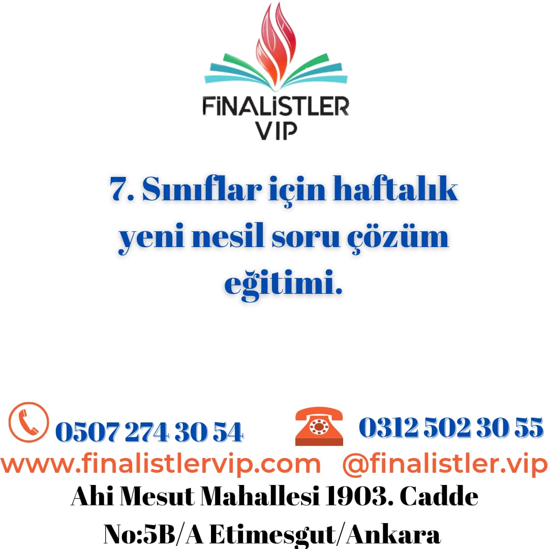 7. Sınıf Hazırlık